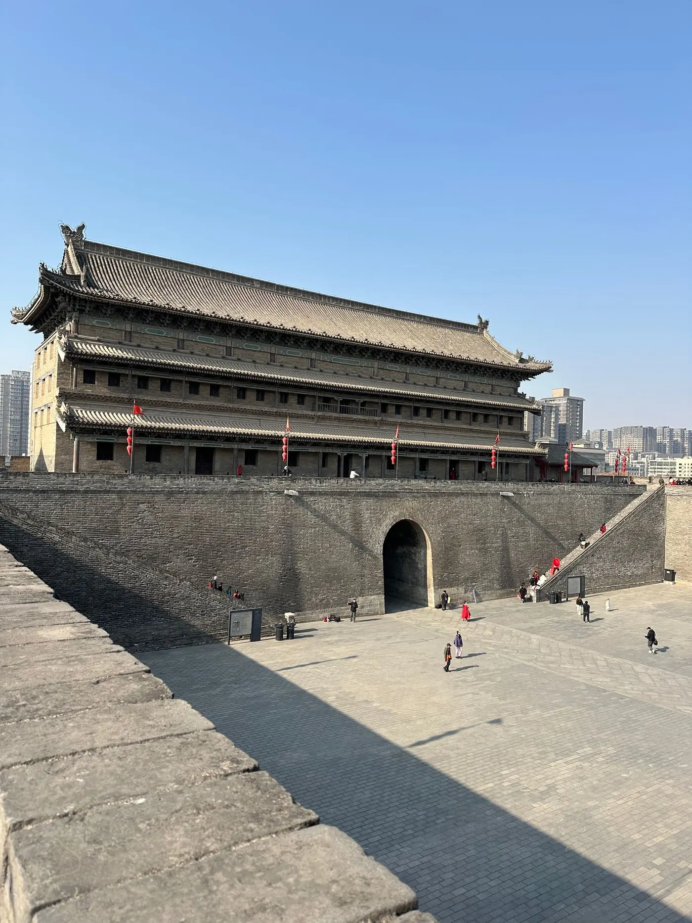 The Ming city wall