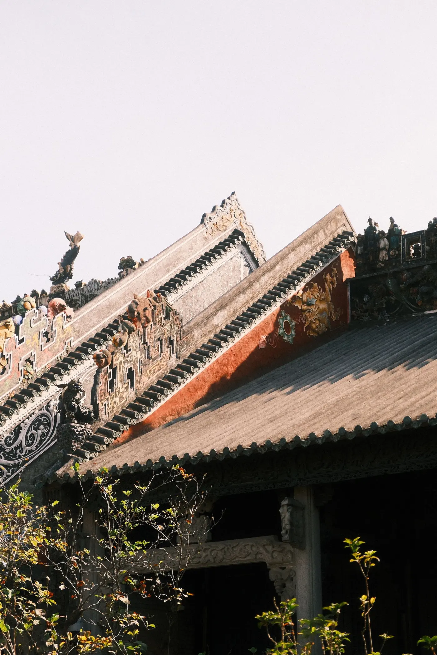 Lingnan roofline walk
